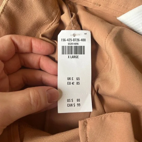 Abercrombie & Fitch Sloane Tailored Wide Leg Pant - Picture 4 of 16